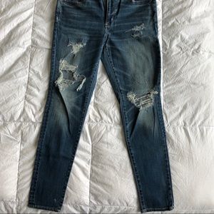 American Eagle High-rise Distressed Jeggings